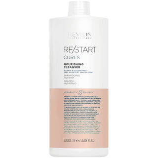 Revlon Professional Shampoo Nutriente Capelli Ricci Mossi Restart Curls 1000 ml — Shampoo
