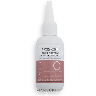 Revolution Haircare Siero Per Capelli Secchi E Danneggiati Plex 0 Bond Restore Prep & Protect 100 ml — Siero capelli