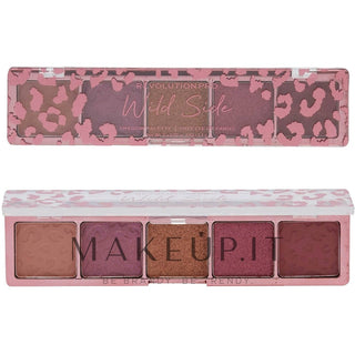 Revolution Pro Glam Rose Gold Leopard 5,5 g — Palette Ombretti