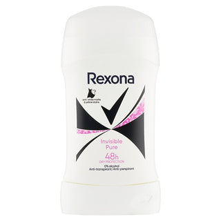 Rexona Antitraspirante Solido Invisible Pure 50 ml — Antitraspirante solido