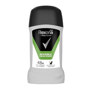 Rexona Invisible Fresh & Power Antitraspirante Solido Uomo 50 ml — Antitraspirante solido