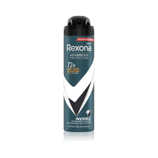 Rexona Antitraspirante Uomo Advanced Protection Invisibile 150 ml — Antitraspirante