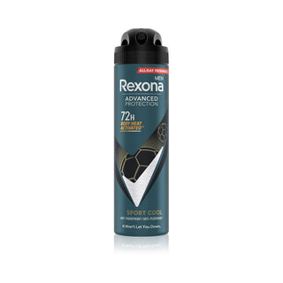 Rexona Antitraspirante Uomo Advanced Protection Sport Cool 150 ml — Spray antitraspirante