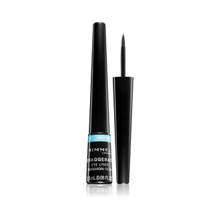 Rimmel Eyeliner Waterproof Exaggerate (wasserfester Eyeliner) 2,5 Ml - Farbton: 003 Schwarz 