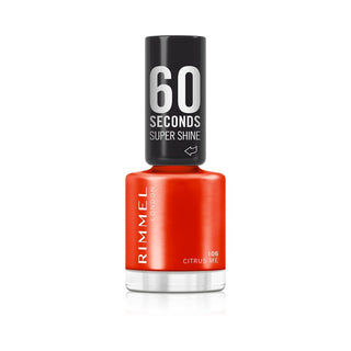 Rimmel Smalto Unghie 60 Seconds Super Shine 106 Citrus Me 8 ml — Smalto unghie