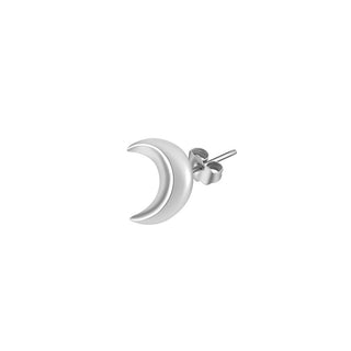 Rosato Orecchino Singolo In Argento Crescent Moon Storie Rzo017R — Orecchino