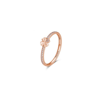 Rosato Precioso Anillo de Bronce de la Suerte Allegra Rza022 - Circuito: 56 Mm 