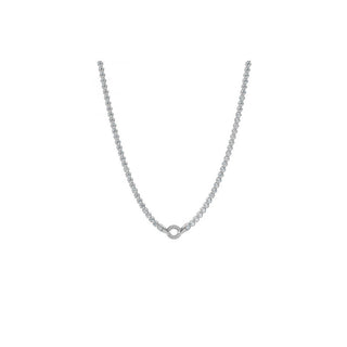 Rosato Storie Rzc052 Collar con colgante en plata brillante 
