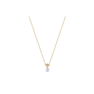 Rosato Elegante Azzurra vergoldete Halskette Rzaz005 