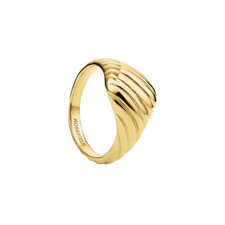 Rosefield Geriffelter Goldring Jrrr - Schaltkreis: 50 Mm 