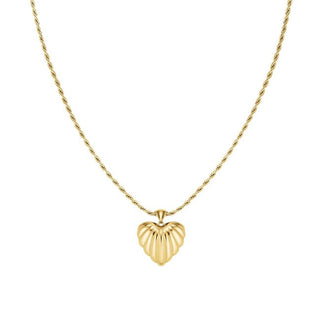 Rosefield Collana Placcata Oro Ciondolo Cuore Jnhpg-J1007 — Collana