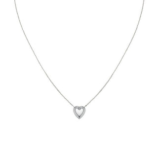 Rosefield Collana In Acciaio Con Ciondolo A Cuore Jnphs-J1009 — Collana
