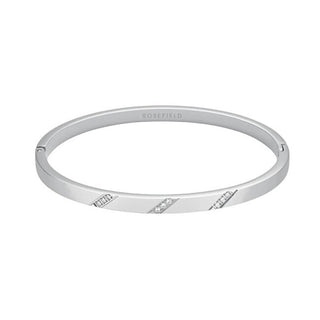 Rosefield Bracciale Elegante Solido Con Cristalli Jblcs-J1044 — Bracciale