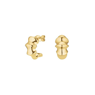 Rosefield Orecchini Semicircolari Placcati Oro Jesbg-J1195 — Orecchini