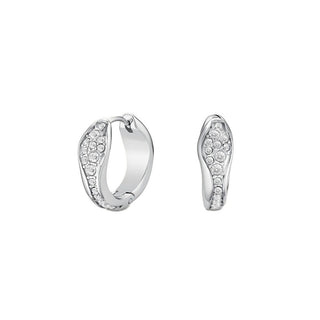 Rosefield Anelli Acciaio Cristalli Pavé Jepfs-J1227 — Anello