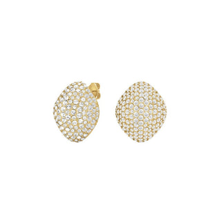 Rosefield Orecchini Placcati Oro Cristalli Pavé Jepbg-J1222 — Orecchini