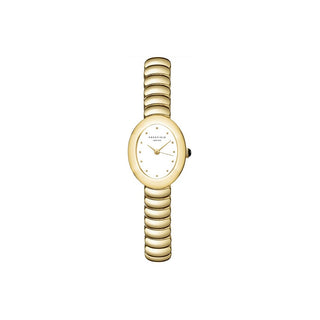 Rosefield Orologio Ovale Bianco Opaco Argento Oro Ovwgsg-Ov19 — Orologio