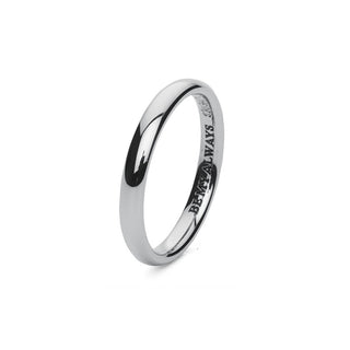 S'agapõ Fede Nuziale In Acciaio For Love Sfv35 Diametro 54 mm — Anello