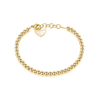 S'agapõ Bracciale Happy Shac30 Acciaio Placcato Oro Sfere — Bracciale