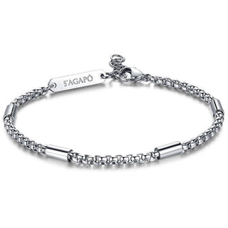 S'agapõ Bracciale Acciaio Ripple Srp13 — Bracciale