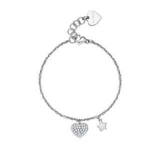 S'agapõ Bracciale In Acciaio Con Pendenti Aurora Sar26 — Bracciale