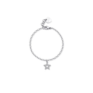 S'agapõ Bracciale In Acciaio A Stella Decent Happy Shar28 — Bracciale
