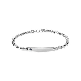 S'Agapõ Bracelet en acier pour homme Tag Me Too Stg14 