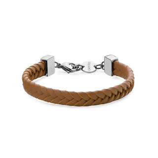 S'Agapõ Bracelet pour homme en similicuir marron Ripple Srp74 