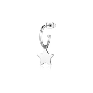 S'agapõ Orecchino Singolo Acciaio Star Smile Ssm023 — Orecchino