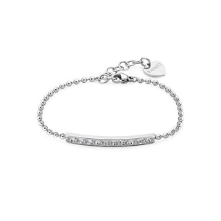 S'agapõ Bracciale Acciaio Cristalli Trasparenti Dazzly Sdz11 — Bracciale