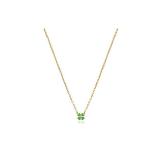 S'agapõ Collana Ciondolo Trifoglio Oro Sck253 — Collana