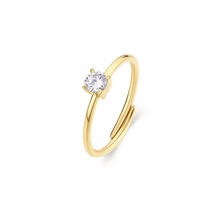 S'agapõ Anello Oro Zirconi Cubici Dazzly Sdz37 — Anello