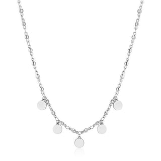 S'agapõ Collana Acciaio Con Monete Elysium Sum01 — Collana