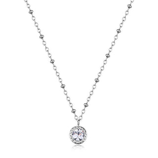 S'agapõ Collana In Acciaio Con Pendente Aurora Sar56 — Collana