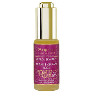 Saloos Huile Visage Régénérante à l'Argan et Figue de Barbarie - Rosa 20 Ml 