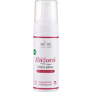 Saloos Schiuma Detergente Rosa Biologica Per La Pelle 150 ml — Schiuma detergente