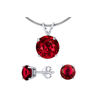 Silvego Schmuckset aus Silber mit Kristall Jjjs7Rr1 (Ohrringe, Anhänger) 