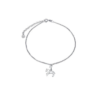 Silvego Bracciale Con Ciondolo Cavallo Origami — Bracciale