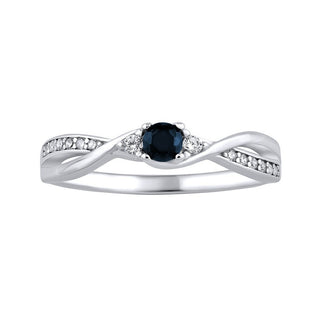 Silvego Anello In Argento Con Vero Zaffiro Naturale Circuito 50 Mm JJJR1100SAP — Anello
