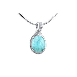 Silvego Ciondolo Argento Larimar — Ciondolo