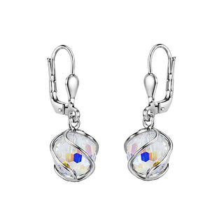 Silvego Orecchini Pendenti Cristalli Swarovski — Orecchini