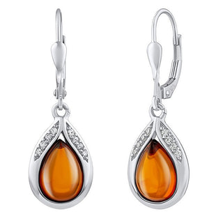 Silvego Orecchini Argento Ambra — Orecchini