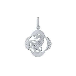 Silvego Anhänger aus Silber Sternzeichen Skorpion - Quadrifoglio Silvegob10281S11 