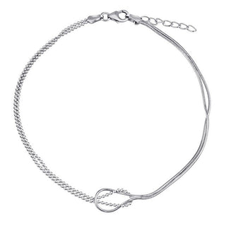 Silvego Margaret Zt130955A Kugel-/Beinkette aus Silber 