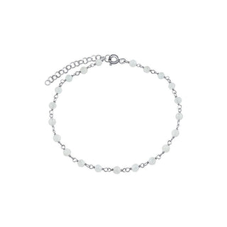 Silvego Bracciale Arika Argento Pietra di Luna 3 mm — Bracciale