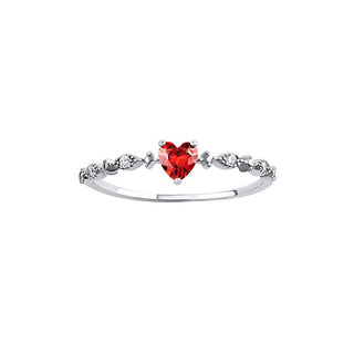Silvego Anello Argento Micro Zirconi Circuito 50 mm — Anello