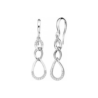 Silver Cat Orecchini Zirconi SC438 — Orecchini
