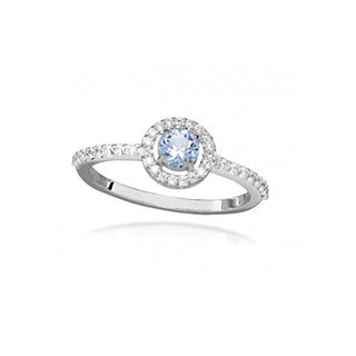 Silver Cat Elegante Anello In Argento Con Zirconi Cubici SC491 Circuito 58 Mm — Anello