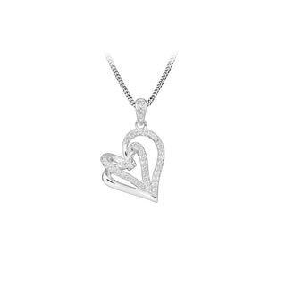 Silver Cat Collana Argento Cuore Love & Infinity SC603 — Collana