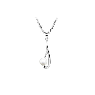 Silver Cat Collana Argento Perle Vere SC611 — Collana